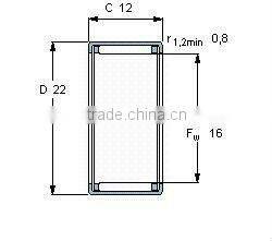 Axial needle roller bearings
