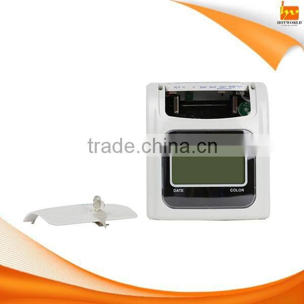Print auto-turning Punching Card Electronic Attendance Machine