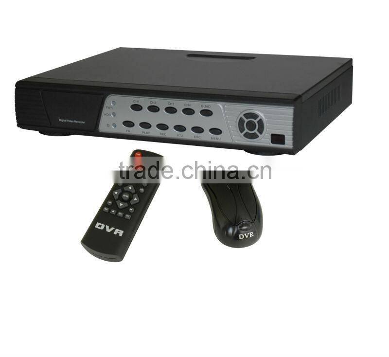 lowest price 4 pcs analog indoor dome cameras and 1 pc h.264 4ch dvr cctv dvr kit 4ch