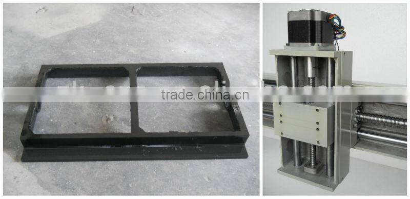 Large Advertising CNC router machine with for heads ZK-1212-4