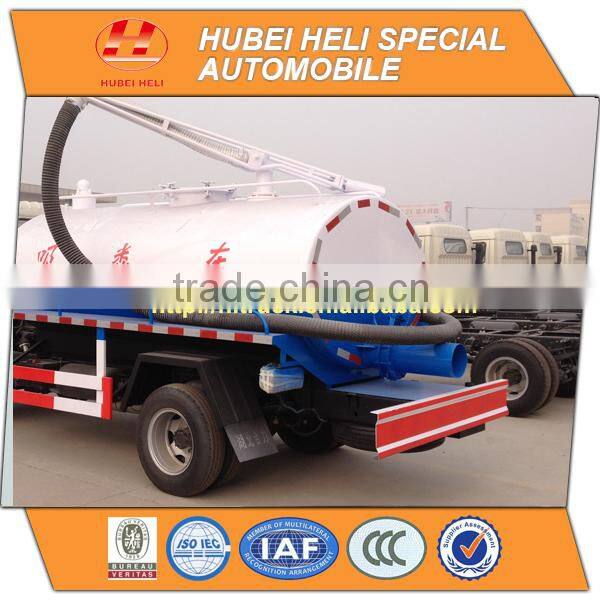 FOTON FORLAND 4x2 LHD/RHD 4000L fecal suction truck 98hp cheap price