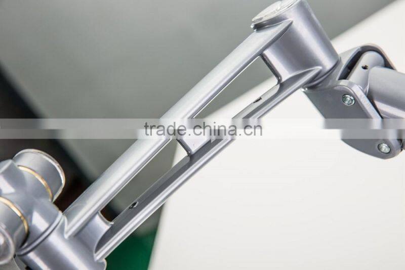 computer accessories XE-B01 360 degree rotatiom professional clamp mount single arm in desk adjustable swing Aluminium arm