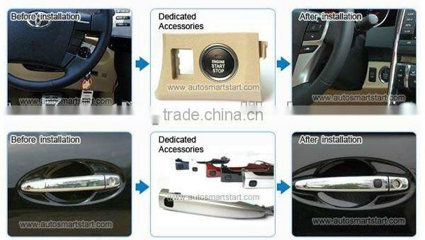 Remote keyless entry keyless PKE for Toyota PRADO