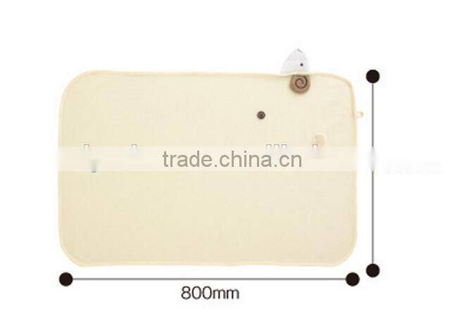 Fashion comfortable soft plush animal baby blanket