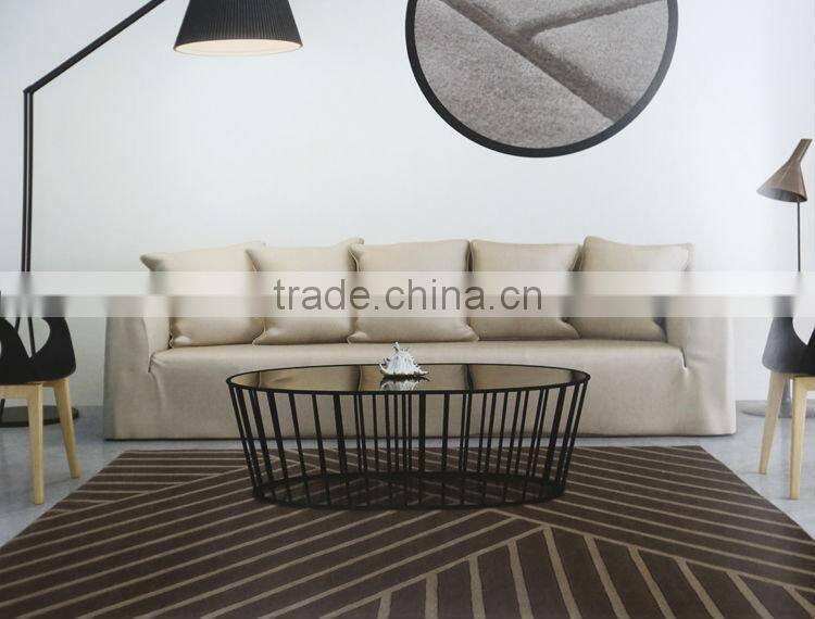 Best new design luxury home theater carpet with stripe pattern