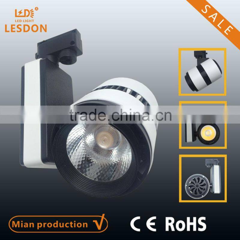 Hot!!! 2x25W square COB recessed led grille downlight directional adjustable led lights