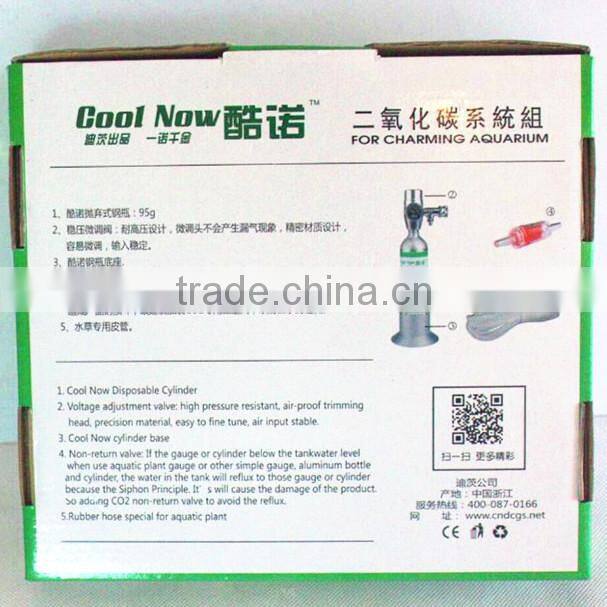 Cool Now 95g disposable co2 cartridge cylinder mini co2 cartridge regulator