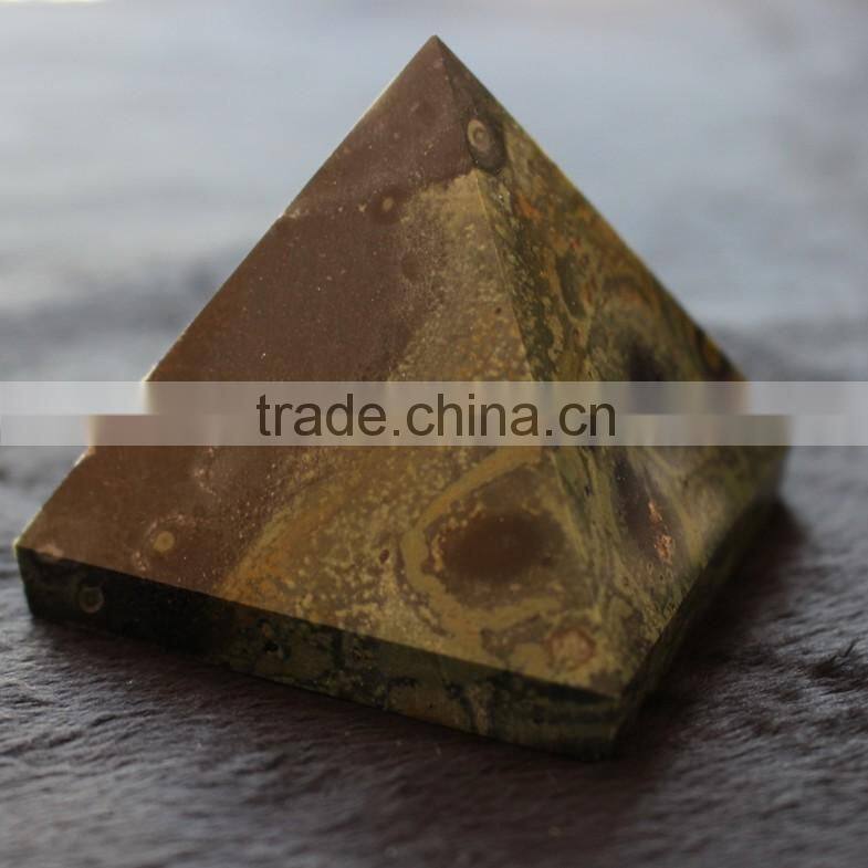 latest beautiful high quality Malachite pyramids manufacturer