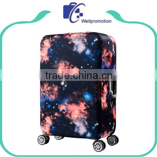 Spandex custom luggage protective cover, cover for suitcase luggage