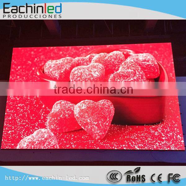 Die-cast small pixel pitch led screens / led video panel p3.91mm