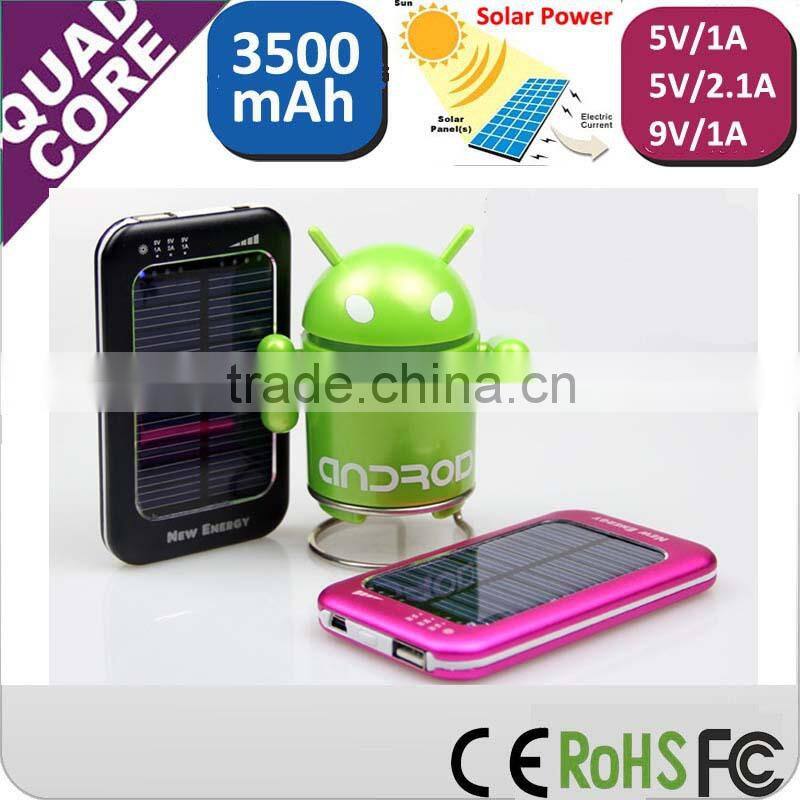 tomo solar power bank 3500mah solar power bank