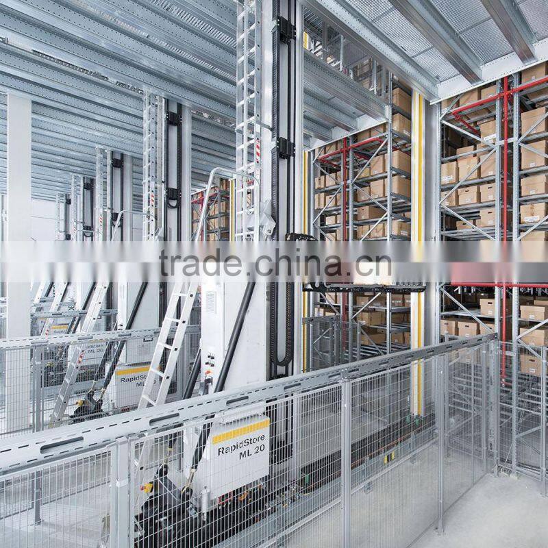 Automatic warehouse shelving manufacture