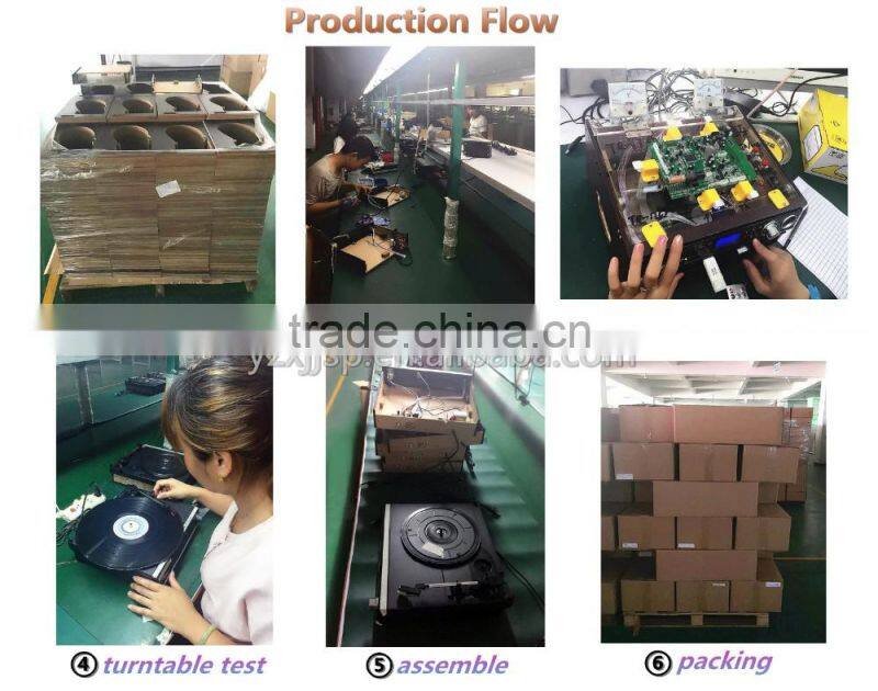 new product 6-in-1 bluetooth lp record player