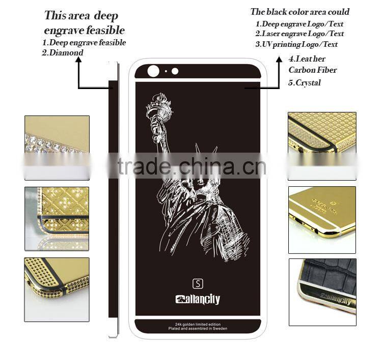 for iphone 5s 24kt gold housing for iphone luxury gold housing