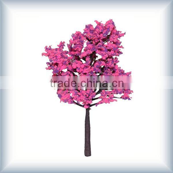 Colorful 3D decorated live christmas trees,CT007-19,model tree for layout,good quality model tree,decorative model tree