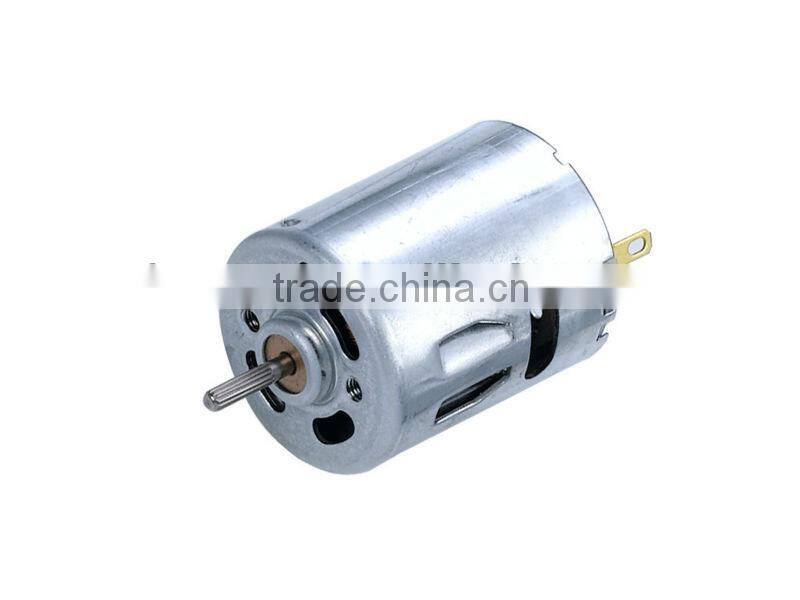 Toy gun motor RS-360SHV,micro motor carbon brush, child toy motors