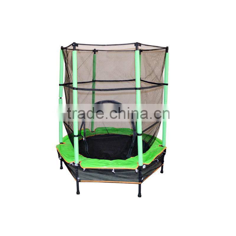 children play castle trampoline for fun