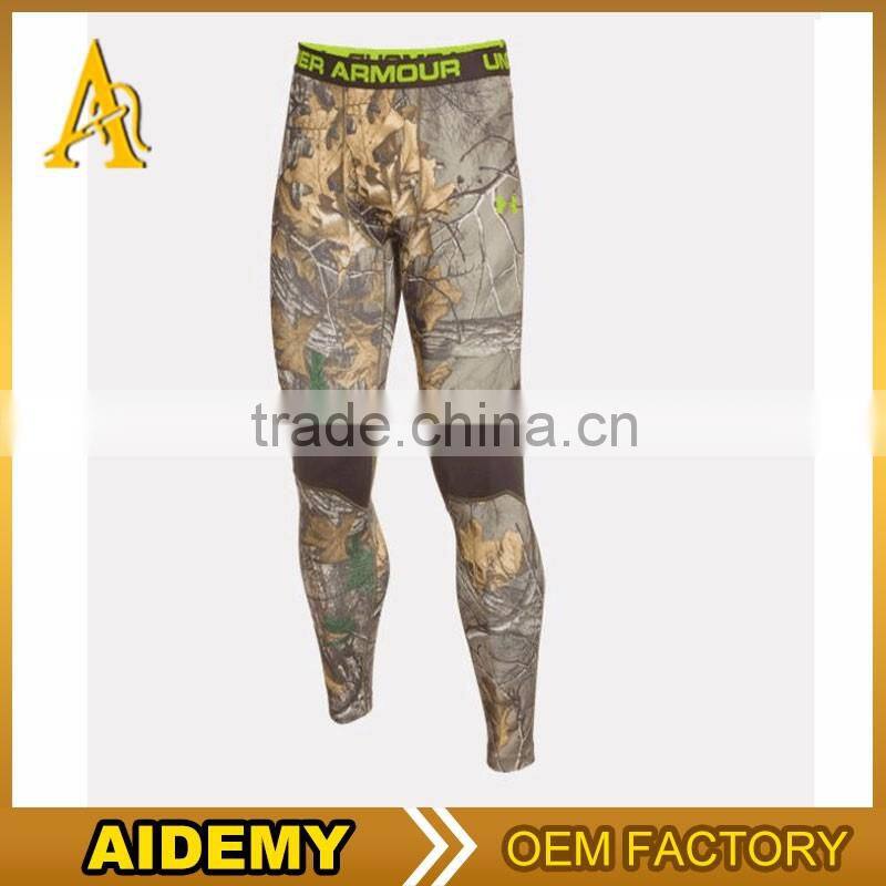 Custom Sublimation compression Tights Wholesale Dry fit Custom Sublimation Printed men`compression tight