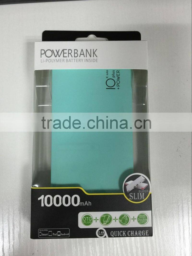 Solar power bank charger for iphone xiaomi power bank 12000mah