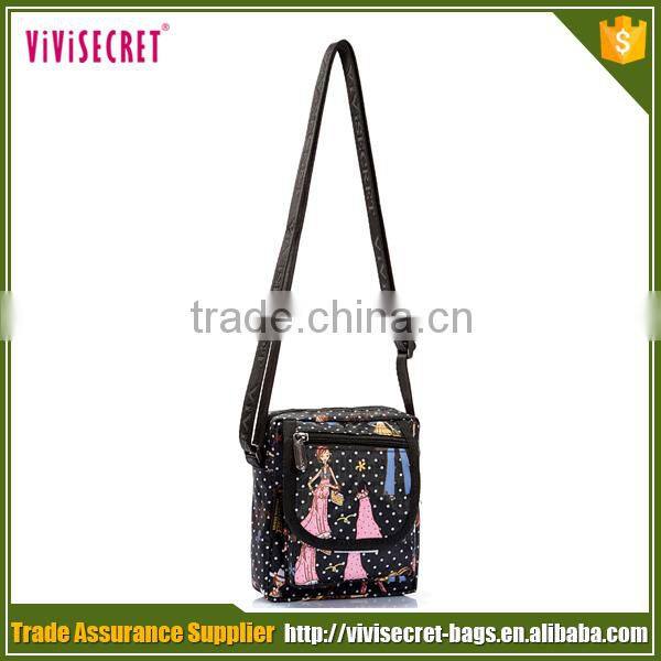 2015 trendy cheap fashion branded sling thick strap college girls shoulder bags