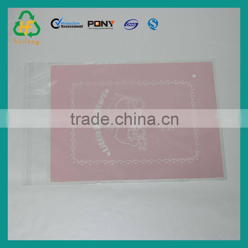 OPP clear self- adhesive plastic bag