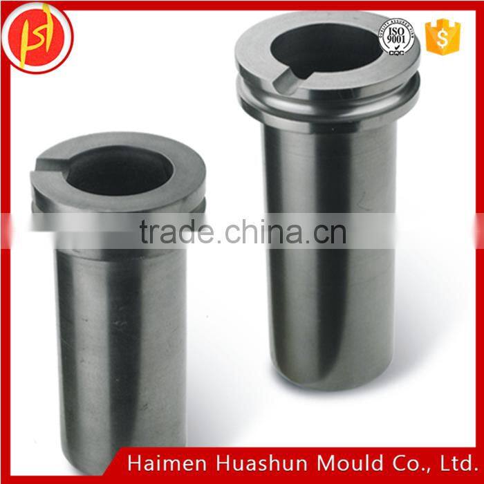 High heat conduction graphite crucibles for melting aluminum and copper