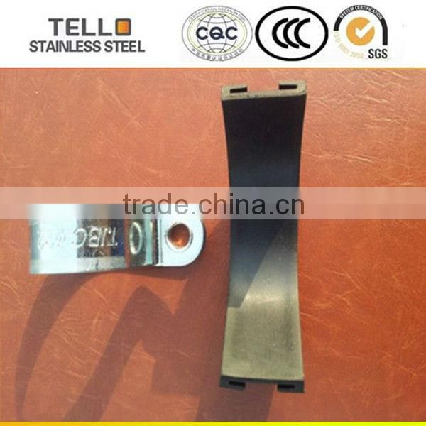 stainless steel rubber collar pipe clamp