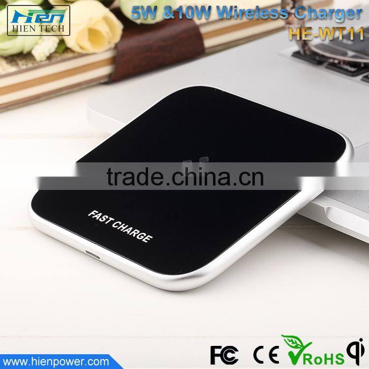 9V1.7A fast QI Wireless Charger for Mobile phone 10W