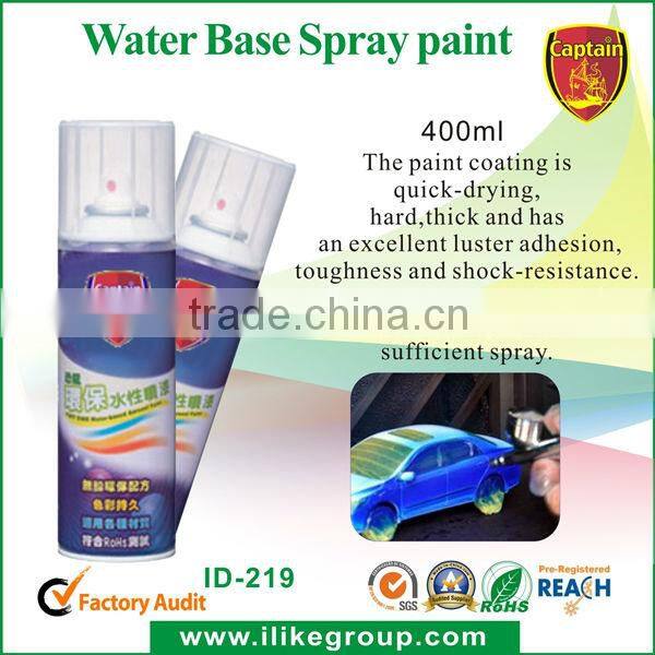widely used water base spray paint