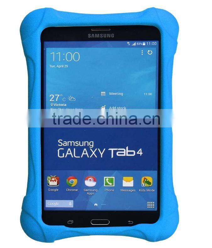 Hot for samsung tab 4 7 inch tablet cover case full body protective case with tempered glass film
