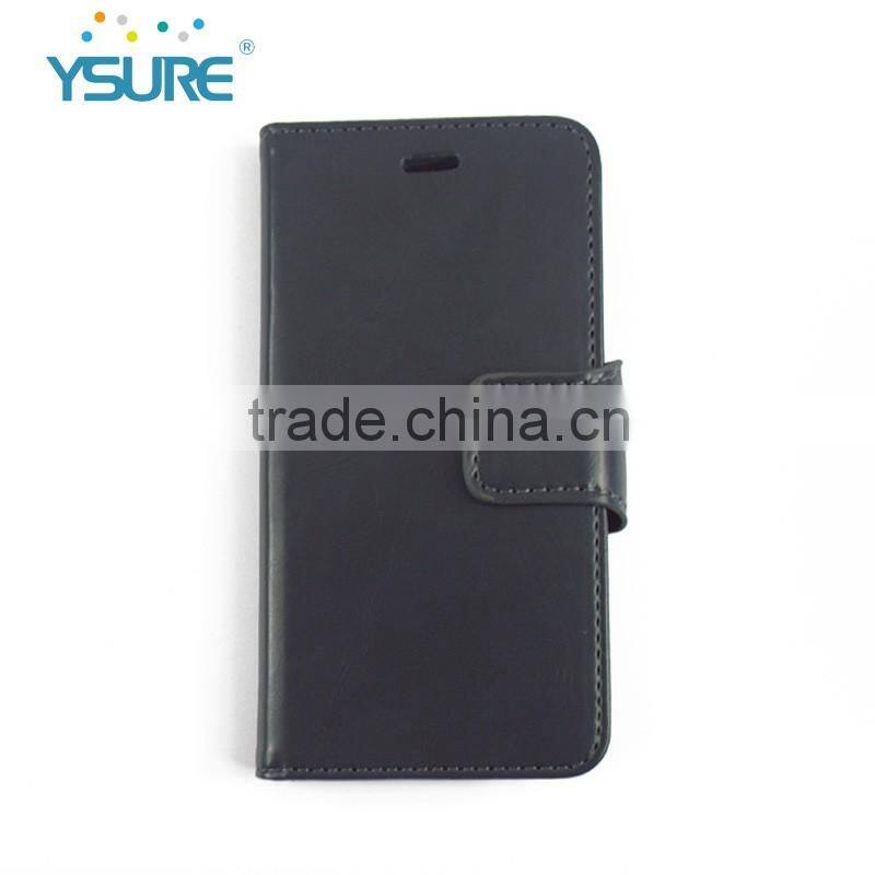 2016 New Colorful Style Hot Sales PU Leather Cases for iphone6 with Three Card Slots and Stand