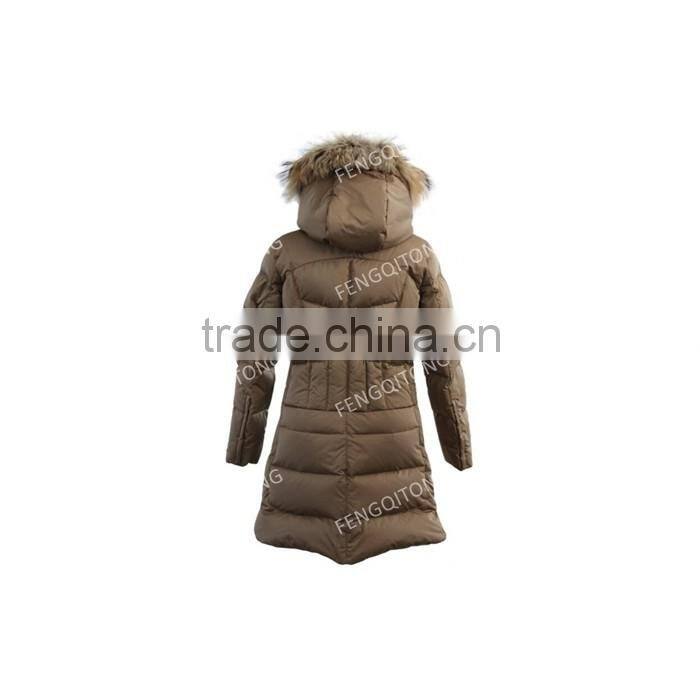 China OEM Service Ultra light Long Goose Down Jackets