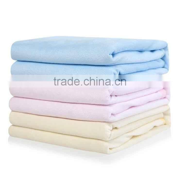 Wholesale Water Proof Solid Color TPU Coated Flat Cotton Dust Sheet