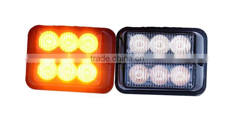 LED police lights/red/blue/amber/white/many flash patterns LTDG31