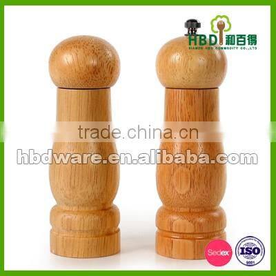 High quality wood pepper grinder wholesale