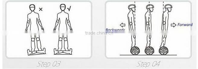 6" Red Self Balancing Scooter Hoverboard