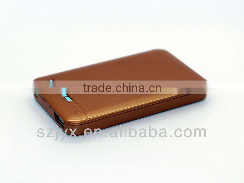 new mobile power bank universal portable power bank 4000mah real capacity power bank for emergency