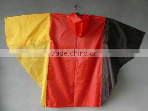 National poncho raincoat for sport
