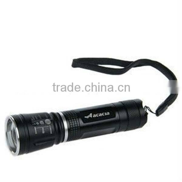 Super Bright Zoom LED Flashlight Torch