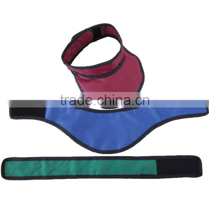 medical protection device lead rubber collar