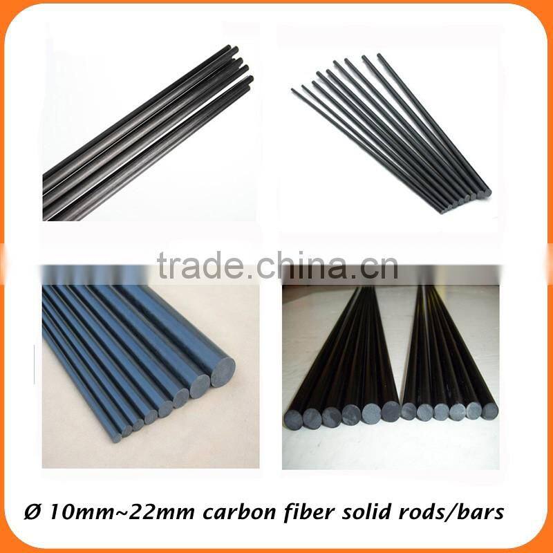 Factory supply super excelloent processing custom all kinds of carbon fiber rod strength for sports in good quality