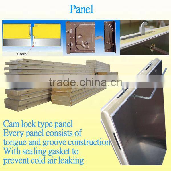 Freezing chamber for frozen meat storage
