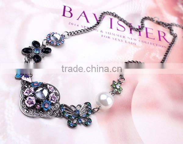 Fashion jewelry 2016 vintage female necklace