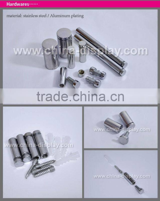 Hot sales advertising acrylic slim light box crystal solar powered led display