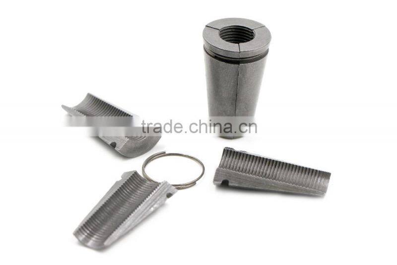 Post Tension Anchorage Head anchorage wedges for concrete pretension work