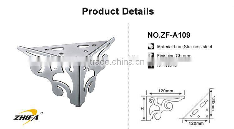ZHIFA ZF-A109 new design feet for couch, tapered chair legs, screw on table legs