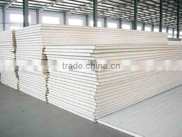 Sandwich panel production line