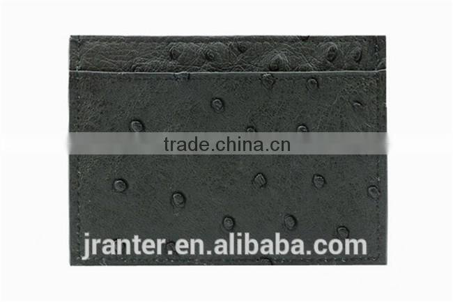 Latest design ostrich leather business card holder or name card holder