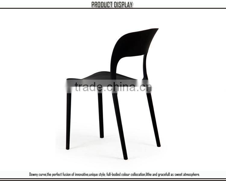 Simple design PP out door plastic chair