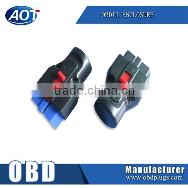 Professional obd2 enclosure plastic obd housing